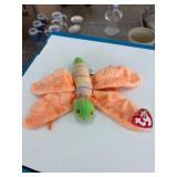 Ty Beanie Baby Glow the Dragonfly Plush Toy