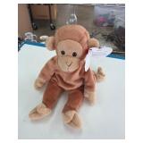 Ty Beanie Baby Bongo the Monkey Plush Toy
