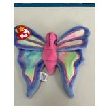 Ty Beanie Baby 'Flitter' Butterfly Plush Toy
