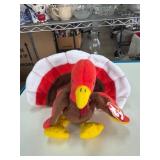 Ty Beanie Baby Gobbles the Turkey Plush