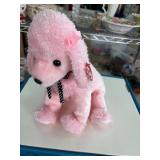 Ty Beanie Buddies Brigitte Pink Poodle Plush