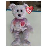 Ty 2001 Signature Bear Beanie Baby with Tags