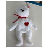 Ty Beanie Baby Valentino Bear Plush