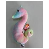 Ty Beanie Babies Neon the Seahorse Plush Toy