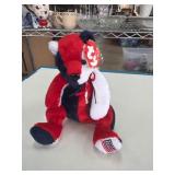 TY Beanie Baby Patriot Plush Bear