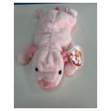 Ty Beanie Baby Squealer Pig Plush Toy
