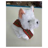 Ty Beanie Baby Kirby Westie Dog Toy