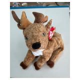 Ty Beanie Baby Roxie the Reindeer Plush Toy