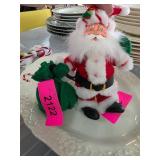 Annalee Santa Claus Figure with Toy Bag