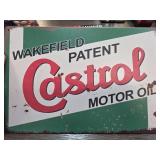 Wakefield Castrol Motor Oil Metal Sign