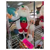 Annalee Santa Claus with Reindeer Figure
