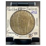 Railhead Saloon Trade Token from Tombstone, Arizon