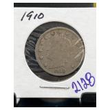 1910 Liberty Head V Nickel