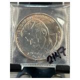 John F. Kennedy 1960-1985 Coin in Case