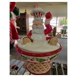 Fitz and Floyd Gourmet Santa Cookie Jar