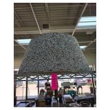 Pier 1 Glittery Gold Lampshade