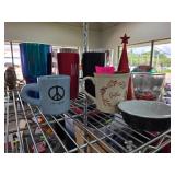 Drinkware Collection Including Mugs and Tumblers