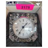 Mikasa Westminster Crystal Desk Clock
