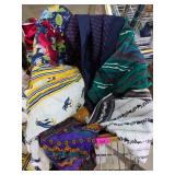 Fashion Scarves Featuring Various Designers