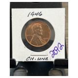 1946 Lincoln Wheat Cent in CH UNC Condition