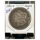 1901-O Morgan Silver Dollar in Holder