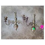 Two-Arm Metal Wall Sconces