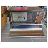 Vintage Digital Thermometer and Clock Set