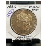 1882 Morgan Dollar VAM-24A Coin, High Grade