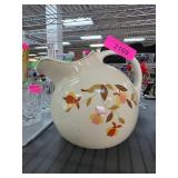 Hall's Superior Autumn Leaf Water Pitcher