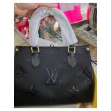 Louis Vuitton Black Monogram Handbag