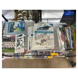 Sports Memorabilia Collection With Autographed Pro