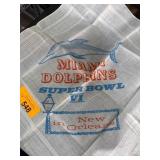 Miami Dolphins Super Bowl VI Souvenir Towel