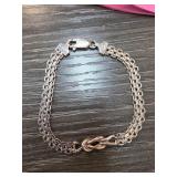 Sterling Silver Chain Link Bracelet 8g
