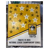 Pirates vs Reds 1975 NLCS Program