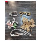 Sarah Coventry and Others Brooch Set