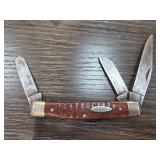 Case XX USA Three-Blade Pocket Knife
