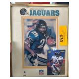 Framed Jacksonville Jaguars Fred Taylor Memorabili