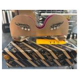 Mid-Century Gold Tone Eyeglass Holder