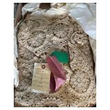 Joskeï¿½s Box With Handmade Crochet Tablecloth Updat