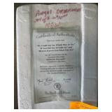 Bradford Editions Angel Ornament Set With COA