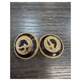 St. John Gold-Tone Clip-On Earrings