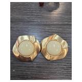 Gold-Tone Clip-On Earrings