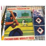 Chicago Cubs Wrigley Field Program with Wristbands