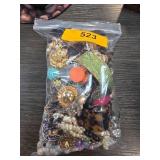 Large Bag of Mixed Costume Jewelry