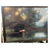 Michael Sowa Framed Print " Kohlers Schwein