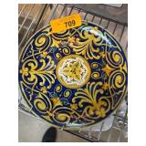 Iznik-Style Decorative Plate by Arenza, 1992