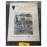 Waco Disaster Operation National Guard Booklet