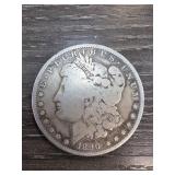 1890-O Morgan Silver Dollar Coin