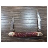 Craftsman Two-Blade Folding Pocket Knife W Jigged