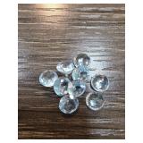 11 Carats of Blue Topaz Gems
